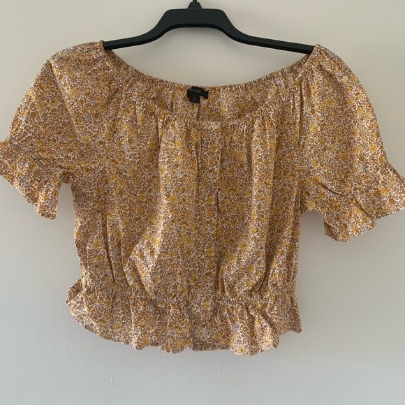 J. Crew Tops - JCrew floral blouse